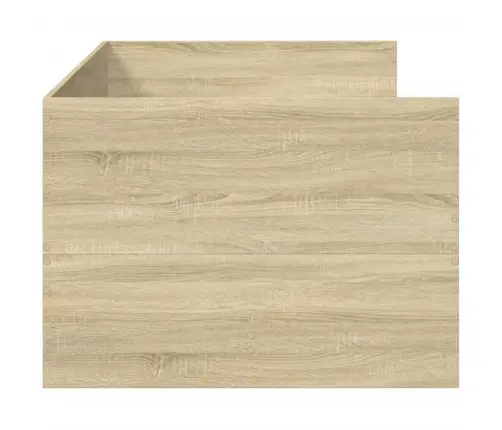 Gulta Ar Atvilktnēm, Bez Matrača, Ozolkoka Krāsa, 75X190 Cm Vidaxl