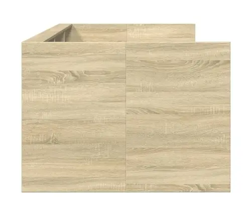 Kušetė Su Stalčiais Be Čiužinio, Ąžuolo Spalvos, 90X200 Cm