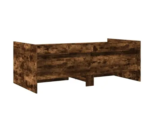 Gulta Ar Atvilktnēm, Bez Matrača, Ozolkoka Krāsa, 90X200 Cm Vidaxl