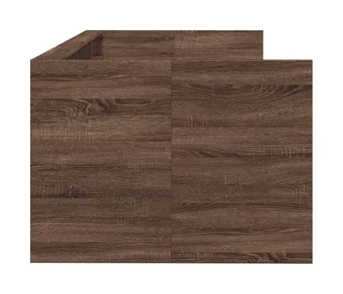 Sahtlitega Päevavoodi, Ilma Madratsita, Pruun Tamm, 90X190 Cm