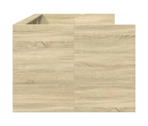 Gulta Ar Atvilktnēm, Bez Matrača, Ozolkoka Krāsa, 75X190 Cm Vidaxl