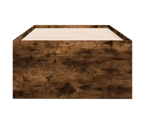 Gulta Ar Atvilktnēm, Bez Matrača, Ozolkoka Krāsa, 90X200 Cm Vidaxl