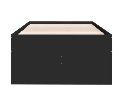 Gulta Ar Atvilktnēm, Bez Matrača, Melna, 90X190 Cm Vidaxl