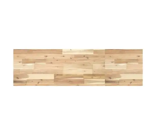 Seinariiulid 2 Tk, 120 X 40 X 4 cm Töötlemata Akaatsiapuit