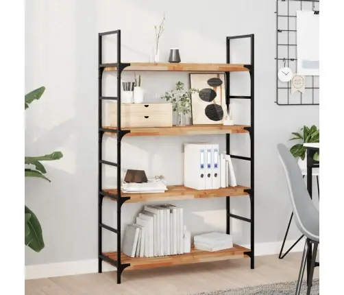 Sienas Plaukti, 2 Gb., 100X30X4 Cm, Eļļas Apdare, Akācijas Koks Vidaxl