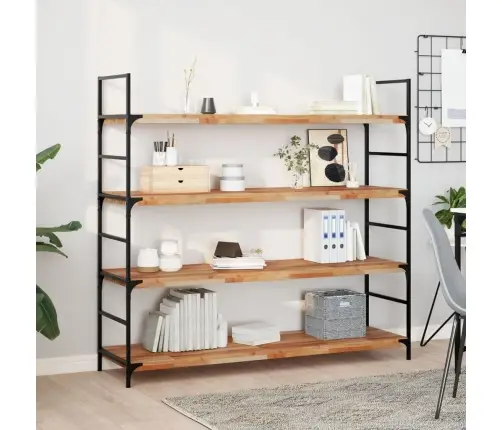 Seinariiulid 4 Tk, 120X40X4 cm Õliviimistlusega Akaatsiapuit Seinariiulid 4 Tk, 120X40X4 cm Õliviimistlusega Akaatsiapuit