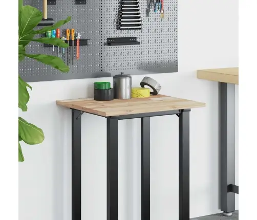 Galda Virsma, 80X50X2 Cm, Neapstrādāts Akācijas Masīvkoks Vidaxl