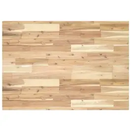 Galda Virsma, 100X70X2 Cm, Neapstrādāts Akācijas Masīvkoks Vidaxl