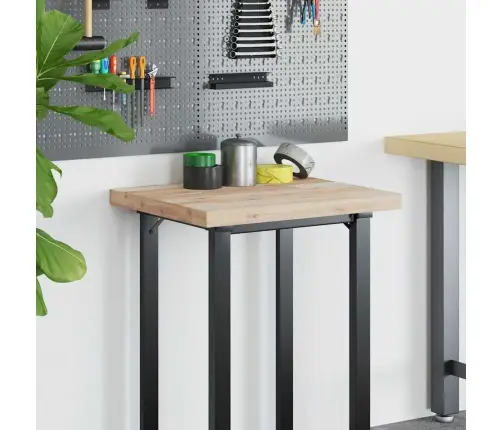 Rašomojo Stalo Stalviršis, 80X50X4cm Akacijos Medienos Masyvas