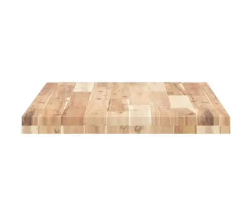Rašomojo Stalo Stalviršis, 80X50X4cm Akacijos Medienos Masyvas