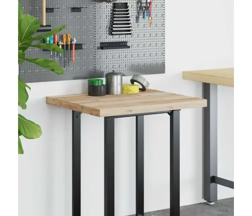 Galda Virsma, 100X60X4 Cm, Neapstrādāts Akācijas Masīvkoks Vidaxl