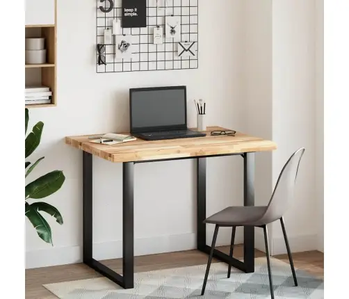 Kirjutuslaua Plaat, Töötlemata, 100 X 80 X 4 cm Akaatsiapuit