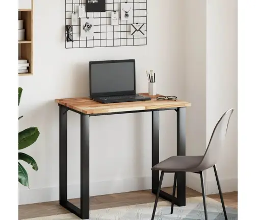 Rakstāmgalda Virsma, 100X60X2 Cm, Eļļas Apdare, Akācijas Koks Vidaxl