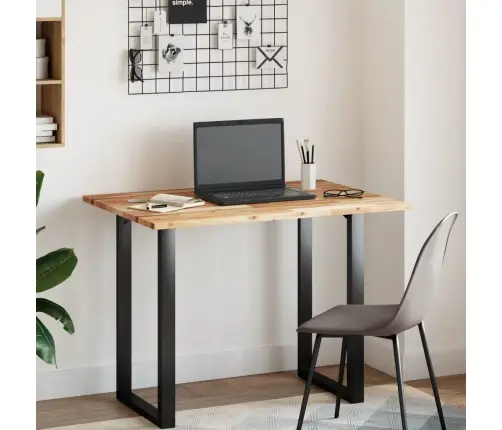 Rakstāmgalda Virsma, 100X70X2 Cm, Eļļas Apdare, Akācijas Koks Vidaxl