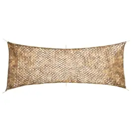 Maskēšanās Tīkls Ar Somu, 412X144 Cm, Smilšu Krāsa Vidaxl