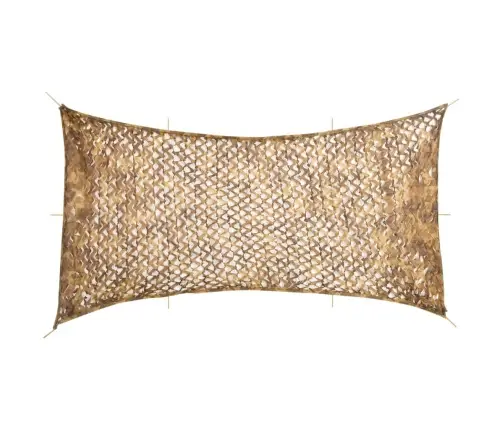 Maskēšanās Tīkls Ar Somu, 708X423 Cm, Smilšu Krāsa Vidaxl