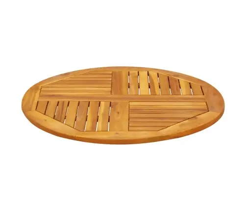 Lauaplaat, Ø80X2,2 cm Ümmargune, Akaatsiapuit