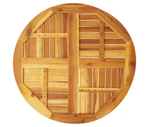 Lauaplaat, Ø80X2,2 cm Ümmargune, Akaatsiapuit