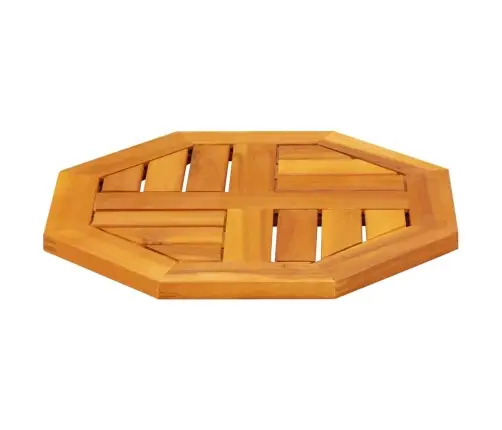 Galda Virsma, 40X40X2 Cm, Astoņstūra Forma, Akācijas Masīvkoks Vidaxl