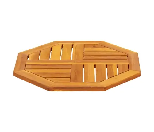 Galda Virsma, 50X50X2 Cm, Astoņstūra Forma, Akācijas Masīvkoks Vidaxl