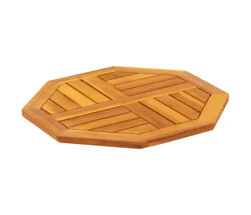 Galda Virsma, 50X50X2 Cm, Astoņstūra Forma, Akācijas Masīvkoks Vidaxl