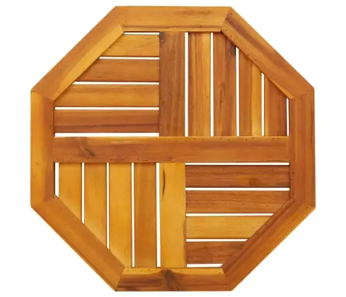 Galda Virsma, 50X50X2 Cm, Astoņstūra Forma, Akācijas Masīvkoks Vidaxl