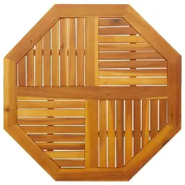 Lauaplaat, 90X90X2,2 cm Kaheksanurkne, Akaatsiapuit