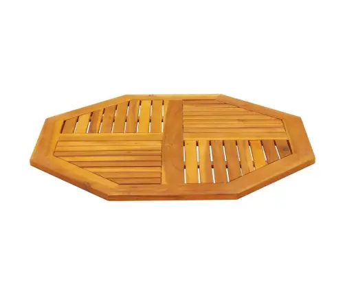 Stalviršis, 90X90X2,2cm Akacijos Masyvas, Aštuonkampis