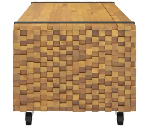 Kafijas Galdiņš, 110X45X35 Cm, Masīvs Tīkkoks Vidaxl