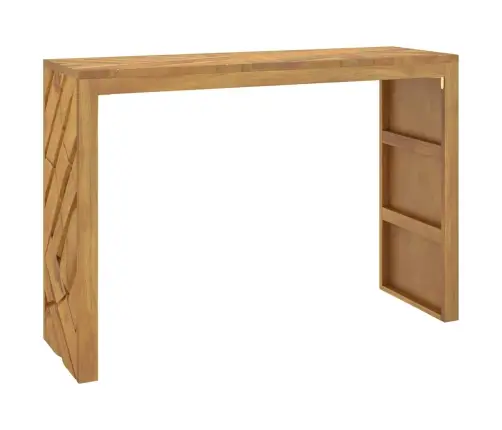 Konsoollaud 110X35X75 Cm Täispuidust Tiikpuu