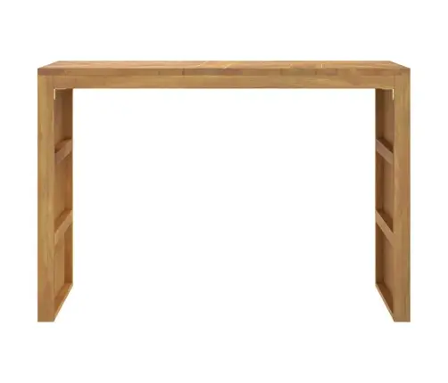 Konsoollaud 110X35X75 Cm Täispuidust Tiikpuu