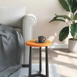 Stalviršis, Vaško Rudas, 30X2,5cm Pušies Masyvas, Apskritas