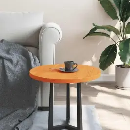 Stalviršis, Vaško Rudas, 50X2,5cm Pušies Masyvas, Apskritas