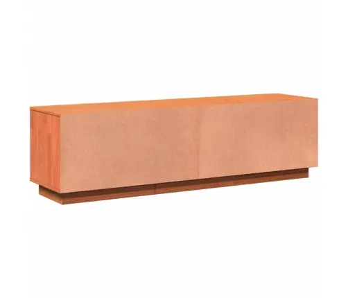 Televizoriaus Spintelė, Vaško Ruda, 140X35X40cm Pušies Masyvas Televizoriaus Spintelė, Vaško Ruda, 140X35X40cm Pušies Masyvas