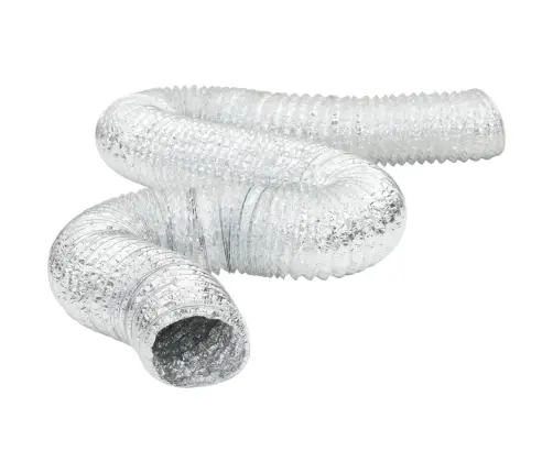 Ventilatsioonitoru, Alumiinium, 6 M Ø15 Cm