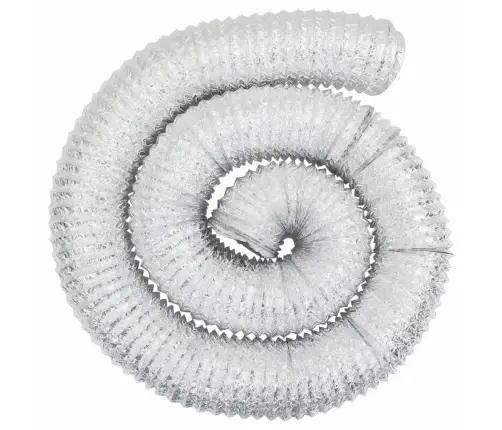 Ventilatsioonitoru, Alumiinium, 6 M Ø15 Cm