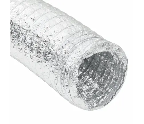 Ventilatsioonitoru, Alumiinium, 6 M Ø15 Cm