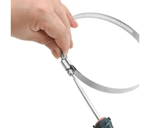 Šļūteņu Skavas, 6 Gab., 91-140 Mm, Nerūsējošais Tērauds Vidaxl