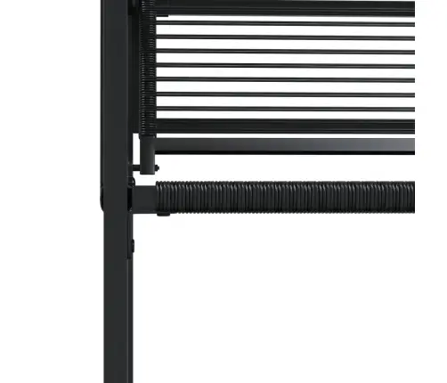 Dārza Krēsli, 4 Gab., Melna Pe Rotangpalma Vidaxl