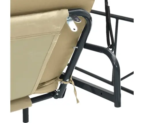 Sodo Sūpynės Su Stogeliu, Smėlio  Spalvos