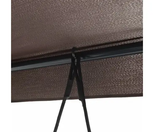 Sodo Sūpynės Su Stogeliu, Kavos Rudos  Spalvos