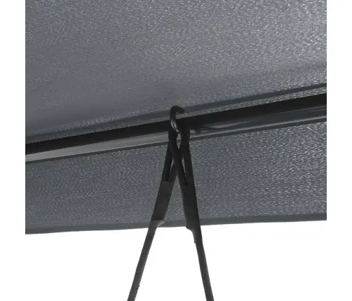 Sodo Sūpynės Su Stogeliu, Tamsiai Pilkos  Spalvos