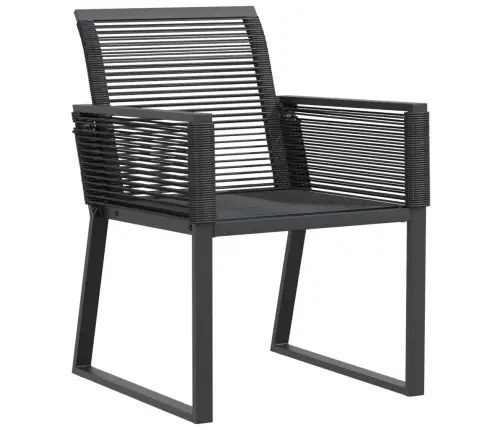Dārza Krēsli, 4 Gab., Melna Pe Rotangpalma Vidaxl Dārza Krēsli, 4 Gab., Melna Pe Rotangpalma Vidaxl