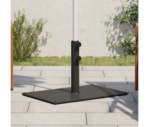 Saulessarga Pamatne, Ø32/38/48 Mm Kātiem, Taisnstūra, 15 Kg Vidaxl