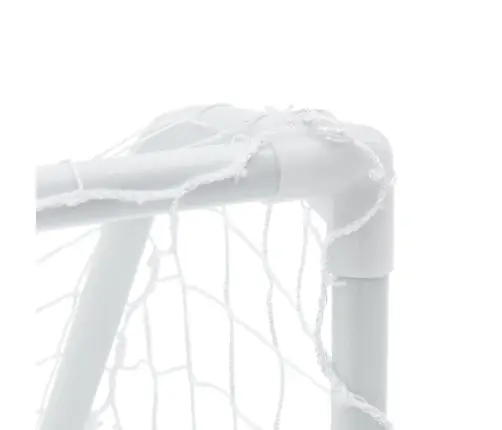 Laste Jalgpalliväravad Koos Palliga, 2 Tk, Valge, 64X35X48 Cm