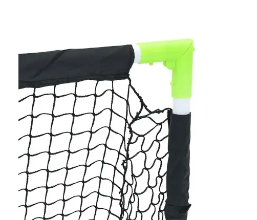 Vaikiški Futbolo Vartai, Juodi, 90X64X64cm Sulankstomi