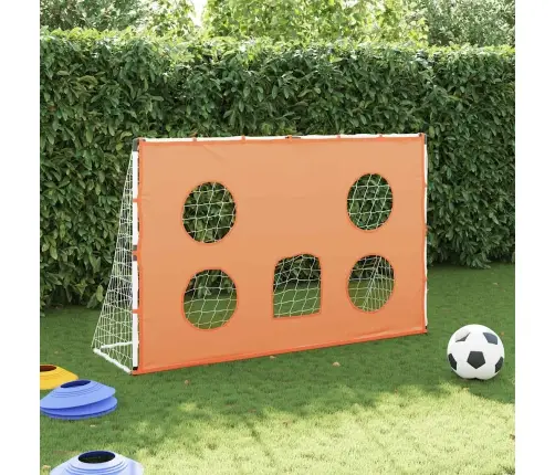Vaikiški Futbolo Vartai Su Taikiniu Ir Kamuoliu, 182X62X118Cm