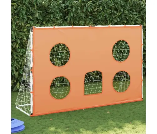 Vaikiški Futbolo Vartai Su Taikiniu Ir Kamuoliu, 182X62X118Cm