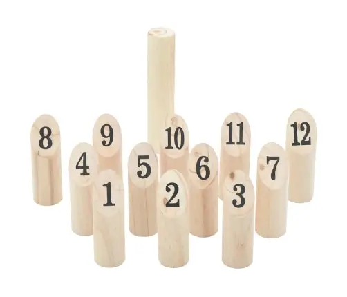 Kubb Spēle Ar Somu, Priedes Masīvkoks Vidaxl