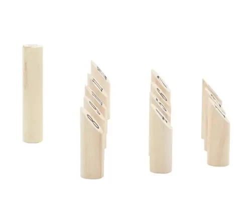 Kubb Spēle Ar Somu, Priedes Masīvkoks Vidaxl